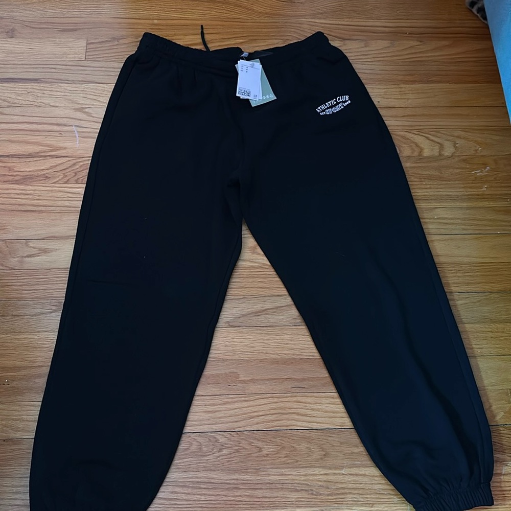 black womens sweatpants
